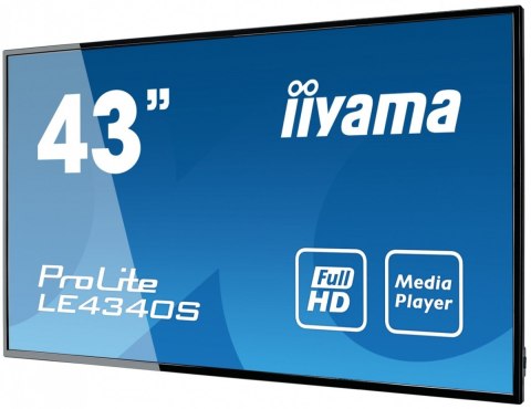 Monitor 43 LE4340S-B3 VA/FHD/HDMI/VGA/USB/RJ45/2X10W/16/7
