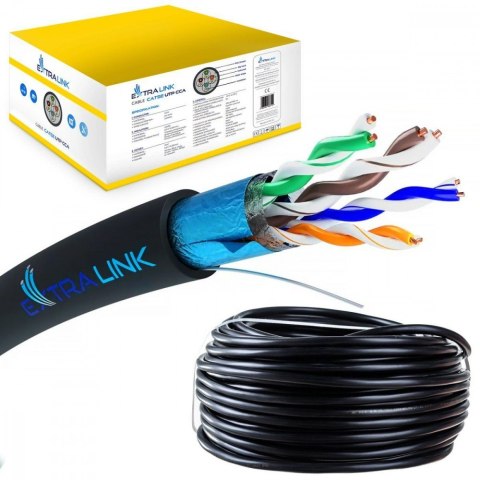 Kabel sieciowy CAT5E FTP zewnętrzny 305m Kabel sieciowy CAT5E FTP zewnętrzny 305m