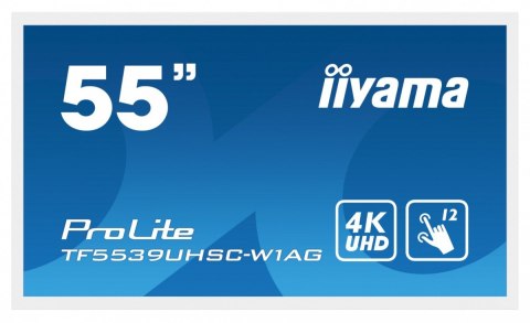 Monitor 55 cali TF5539UHSC-W1AG IPS,24/7,4K,IP54,500cd,7H,POJ.15p,LAN Monitor 55 cali TF5539UHSC-W1AG IPS,24/7,4K,IP54,500cd,7H,POJ.15p,LAN