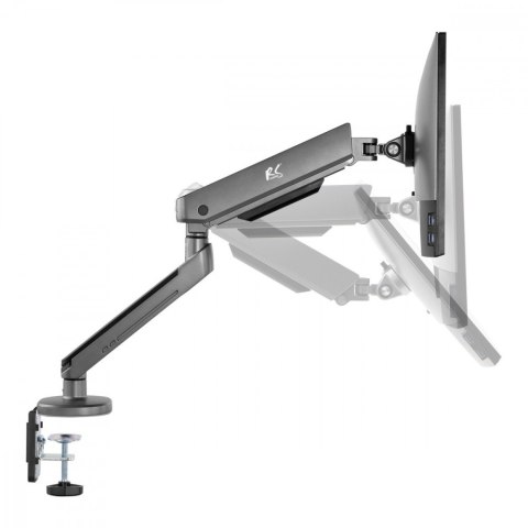 Uchwyt monitora gamingowy RGB LED NanoRS RS165 Uchwyt monitora gamingowy RGB LED NanoRS RS165