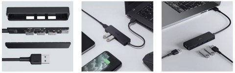 CB-H39 Hub USB-A | Ultra Slim | 4w1 | 4xUSB 3.0 | 5Gbps CB-H39 Hub USB-A | Ultra Slim | 4w1 | 4xUSB 3.0 | 5Gbps