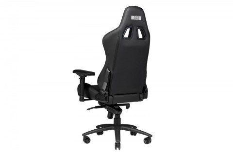 Krzesło NLR ProGaming Czarna skóra i zamsz