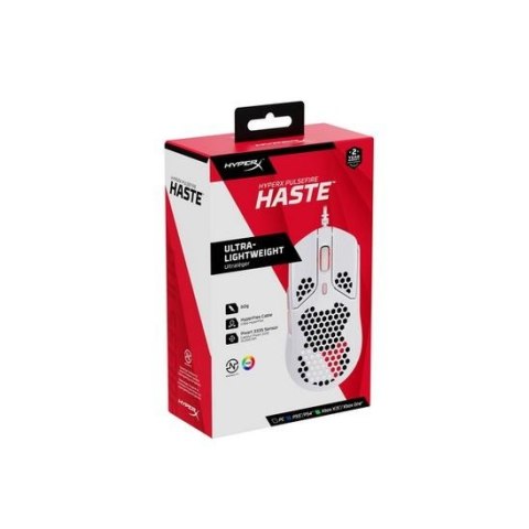 Mysz gamingowa Pulsefire Haste biało-różowa Mysz gamingowa Pulsefire Haste biało-różowa