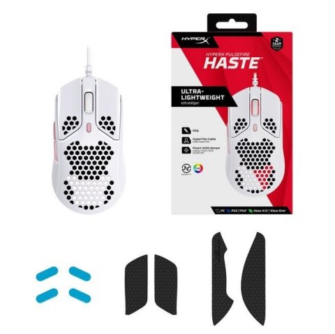 Mysz gamingowa Pulsefire Haste biało-różowa Mysz gamingowa Pulsefire Haste biało-różowa
