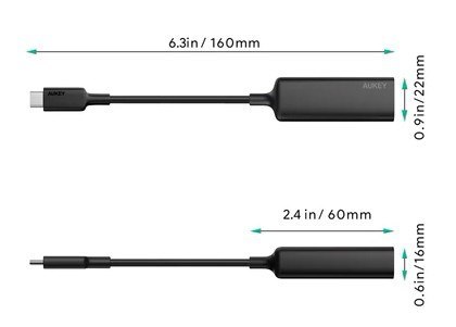 CB-A30 aluminiowa karta sieciowa USB-C Gigabit 10/100/1000 Mbps RJ45 | 1 Gb/s | USB 3.0 Typ C | diody LED CB-A30 aluminiowa karta sieciowa USB-C Gigabit 10/100/1000 Mbps RJ45 | 1 Gb/s | USB 3.0 Typ C | diody LED