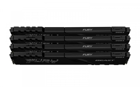 Pamięć DDR4 Fury Beast 32GB(4*8GB)/3200 CL16 Pamięć DDR4 Fury Beast 32GB(4*8GB)/3200 CL16