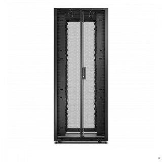 Szafa serwerowa ER8212 Easy Rack 800mm/42U/1100mm z dachem, panelem bocznym, kółkami, nóżkami i 4 wspornikami, be