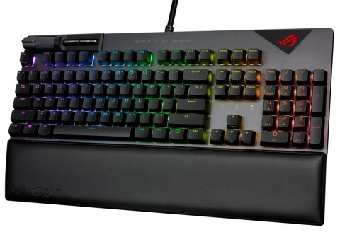 Klawiatura ROG STRIX Flare II 8000Hz/ ROG NX/ PBT/ USB 2.0/ czarna Klawiatura ROG STRIX Flare II 8000Hz/ ROG NX/ PBT/ USB 2.0/ czarna