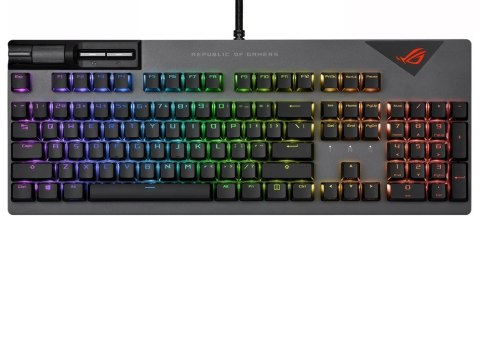 Klawiatura ROG STRIX Flare II 8000Hz/ ROG NX/ PBT/ USB 2.0/ czarna Klawiatura ROG STRIX Flare II 8000Hz/ ROG NX/ PBT/ USB 2.0/ czarna