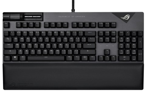 Klawiatura ROG STRIX Flare II 8000Hz/ ROG NX/ PBT/ USB 2.0/ czarna Klawiatura ROG STRIX Flare II 8000Hz/ ROG NX/ PBT/ USB 2.0/ czarna