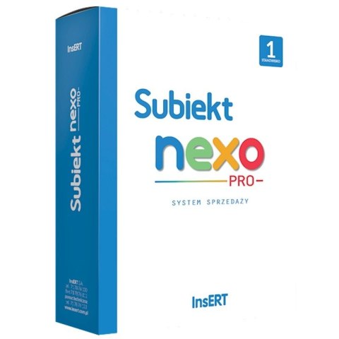 Licencja ESD Subiekt NEXO PRO 1 stanowisko SNP1LE Licencja ESD Subiekt NEXO PRO 1 stanowisko SNP1LE