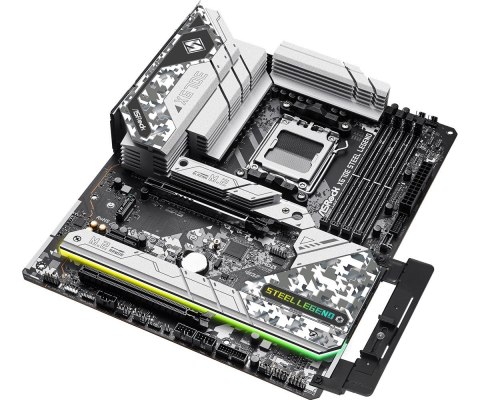 Płyta główna X670E STEEL LEGEND AM5 4DDR5 HDMI/DP M.2 EATX