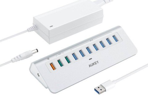 CB-H6S aluminiowy Hub 10xUSB | 10w1 | 7xUSB 3.1 | 2xUSB AiPower | 1xUSB Quick Charge 3.0 CB-H6S aluminiowy Hub 10xUSB | 10w1 | 7xUSB 3.1 | 2xUSB AiPower | 1xUSB Quick Charge 3.0