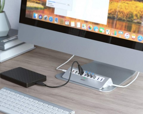CB-H6S aluminiowy Hub 10xUSB | 10w1 | 7xUSB 3.1 | 2xUSB AiPower | 1xUSB Quick Charge 3.0 CB-H6S aluminiowy Hub 10xUSB | 10w1 | 7xUSB 3.1 | 2xUSB AiPower | 1xUSB Quick Charge 3.0