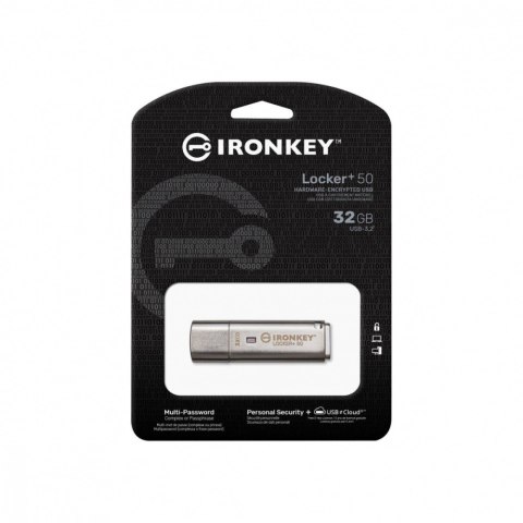 Pendrive 32GB IronKey Locker Plus 50 AES Encrypted