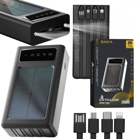 Powerbank EPB-092 EX.19652 czarny Powerbank EPB-092 EX.19652 czarny