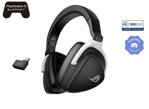 Słuchawki ROG Delta S Wirelless 7.1/2.4GHz/BT/USB-C/PC/MAC/PS4/PS5