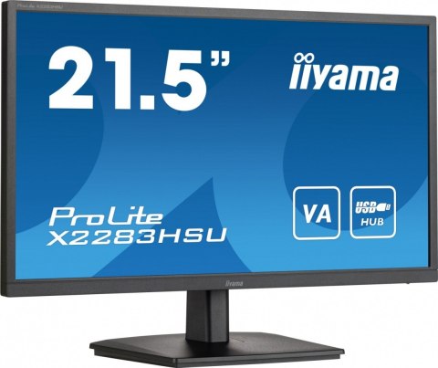 Monitor 21.5 cala X2283HSU-B1 VA,HDMI,DP,2x2W,2xUSB,1ms,VESA