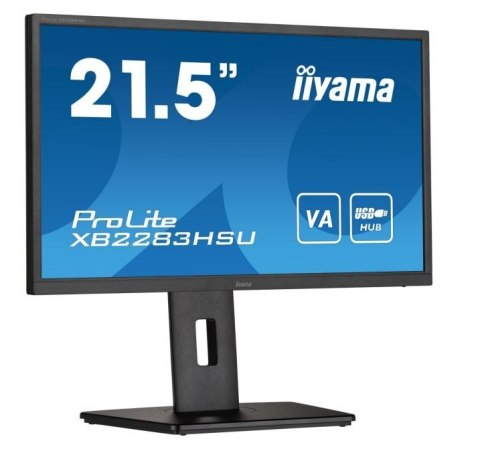 Monitor 21.5 cala XB2283HSU-B1 VA,HDMI,DP,2x2W,2xUSB,HAS,VESA Monitor 21.5 cala XB2283HSU-B1 VA,HDMI,DP,2x2W,2xUSB,HAS,VESA