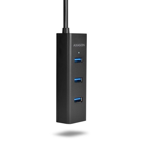 HUE-S2C Hub 4-portowy USB 3.2 Gen 1 charging hub, 40cm USB-C kabel, microUSB dodatkowe zasilanie HUE-S2C Hub 4-portowy USB 3.2 Gen 1 charging hub, 40cm USB-C kabel, microUSB dodatkowe zasilanie