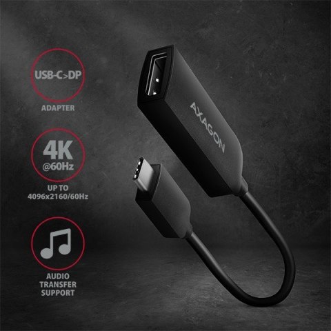 RVC-DP Konwerter/adapter USB-C -> DisplayPort, 4K/60Hz RVC-DP Konwerter/adapter USB-C -> DisplayPort, 4K/60Hz