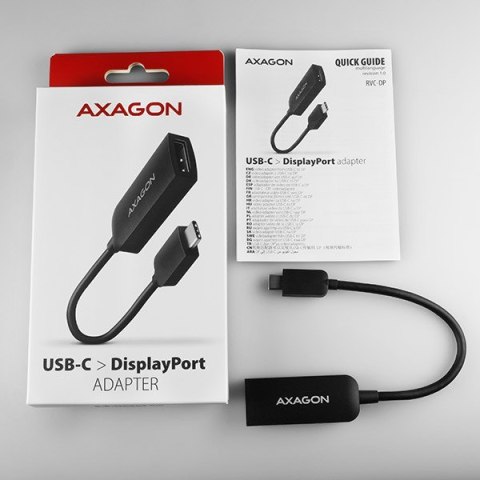 RVC-DP Konwerter/adapter USB-C -> DisplayPort, 4K/60Hz RVC-DP Konwerter/adapter USB-C -> DisplayPort, 4K/60Hz