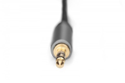 Kabel adapter audio Mini Jack/Cinch Stereo Typ 3.5mm/2xRCA M/M nylon 1,8m Kabel adapter audio Mini Jack/Cinch Stereo Typ 3.5mm/2xRCA M/M nylon 1,8m