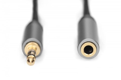 Kabel przedłużający audio MiniJack Stereo Typ 3.5mm/3.5mm M/Ż nylon 3m Kabel przedłużający audio MiniJack Stereo Typ 3.5mm/3.5mm M/Ż nylon 3m
