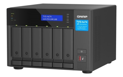 Serwer NAS TVS-h674-i5-32G 6x0HDD Intel i5-12400 32GB SODIMM DDR4