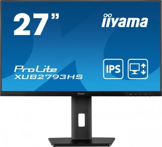 Monitor 27 cali XUB2793HS-B5 IPS,FHD,HDMI,DP,2x2W,HAS(150mm),300cd