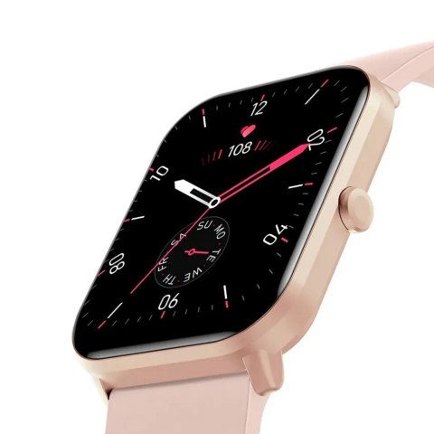Smartwatch W01 1.69 220 mAh Różowy Smartwatch W01 1.69 220 mAh Różowy