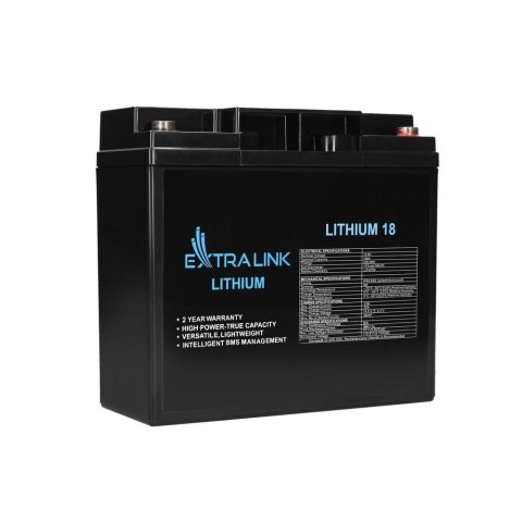 Akumulator LiFePO4 18AH 12.8V BMS EX.30417