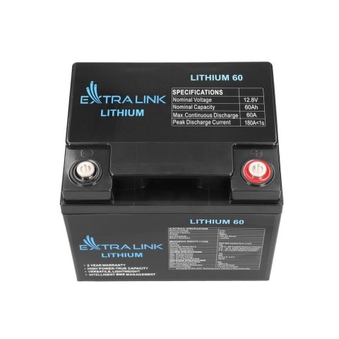 Akumulator LiFePO4 60AH 12.8V BMS EX.30448