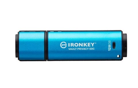 Pendrive 128GB IronKey Vault Privacy 50C AES-256 FIPS-197 Pendrive 128GB IronKey Vault Privacy 50C AES-256 FIPS-197
