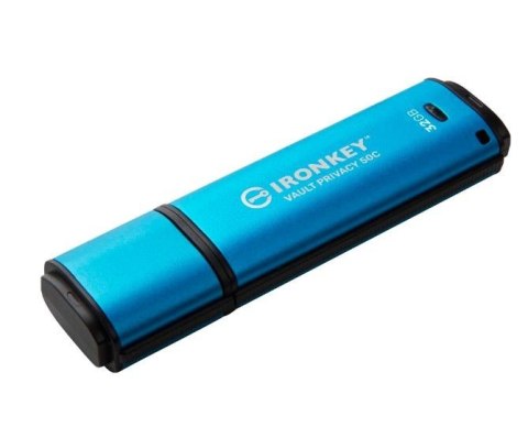 Pendrive 32GB IronKey Vault Privacy 50C AES-256 FIPS-197 Pendrive 32GB IronKey Vault Privacy 50C AES-256 FIPS-197