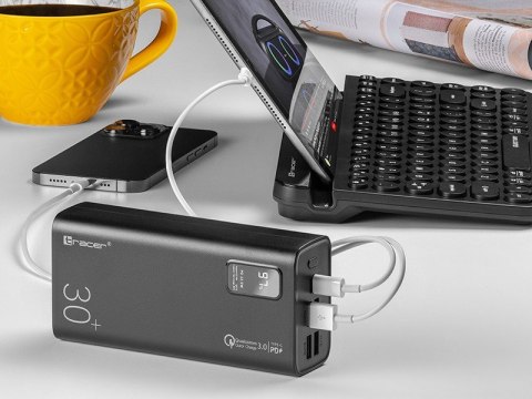 Powerbank Modi 30000mAh QC3.0 + PD +SPC Powerbank Modi 30000mAh QC3.0 + PD +SPC