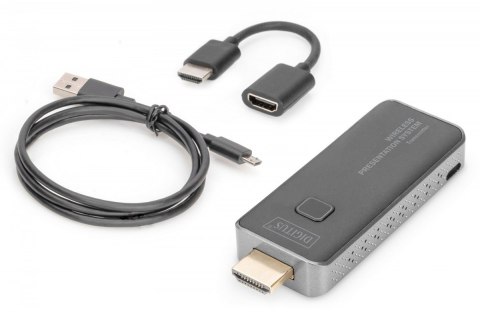 Przedłużacz/Extender HDMI bezprzewodowy 50m 1080p 60Hz 5GHz do DS-55319 (nadajnik) Przedłużacz/Extender HDMI bezprzewodowy 50m 1080p 60Hz 5GHz do DS-55319 (nadajnik)