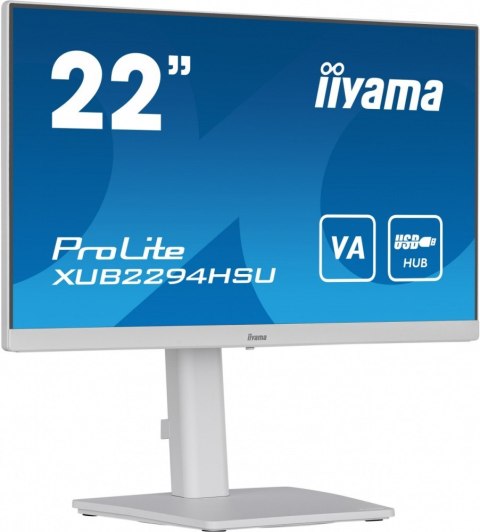 Monitor 21.5 cala XUB2294HSU-W2 VA,FHD,HDMI,DP,HAS(150mm)USB3.0,2x2W