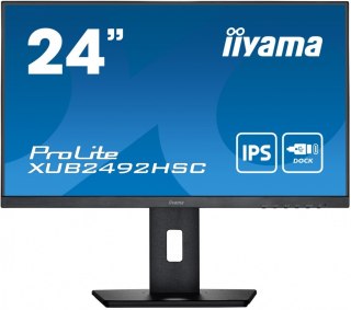 Monitor 24 cale XUB2492HSC-B5 IPS,USB-C,HDMI,DP,USB3.0,HAS(150mm)