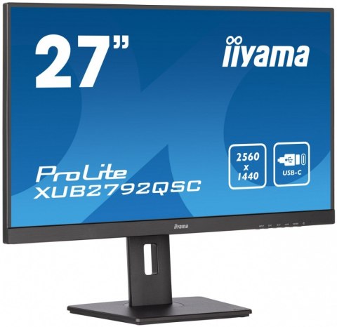Monitor 27 cali XUB2792QSC-B5 IPS,QHD,USB-C,HDMI,DP,USB3.0,HAS(150mm) Monitor 27 cali XUB2792QSC-B5 IPS,QHD,USB-C,HDMI,DP,USB3.0,HAS(150mm)