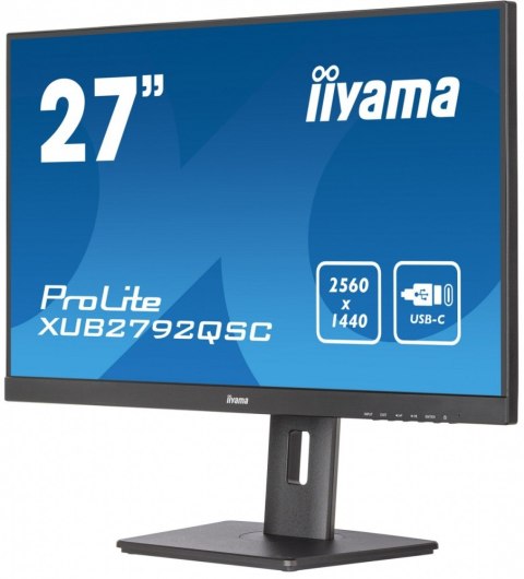Monitor 27 cali XUB2792QSC-B5 IPS,QHD,USB-C,HDMI,DP,USB3.0,HAS(150mm) Monitor 27 cali XUB2792QSC-B5 IPS,QHD,USB-C,HDMI,DP,USB3.0,HAS(150mm)