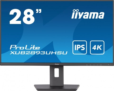 Monitor 28 cali XUB2893UHSU-B5,IPS,4K,HDMI,DP,2x2W,HAS(150mm) Monitor 28 cali XUB2893UHSU-B5,IPS,4K,HDMI,DP,2x2W,HAS(150mm)