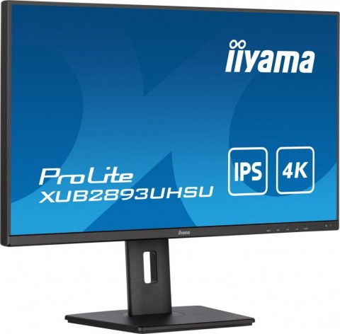 Monitor 28 cali XUB2893UHSU-B5,IPS,4K,HDMI,DP,2x2W,HAS(150mm) Monitor 28 cali XUB2893UHSU-B5,IPS,4K,HDMI,DP,2x2W,HAS(150mm)
