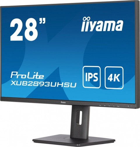 Monitor 28 cali XUB2893UHSU-B5,IPS,4K,HDMI,DP,2x2W,HAS(150mm) Monitor 28 cali XUB2893UHSU-B5,IPS,4K,HDMI,DP,2x2W,HAS(150mm)
