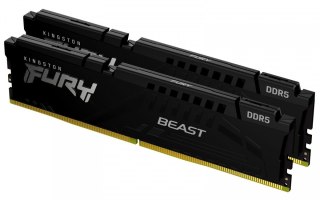 Pamięć DDR5 Fury Beast 16GB(2* 8GB)/5200 CL36 EXPO czarna