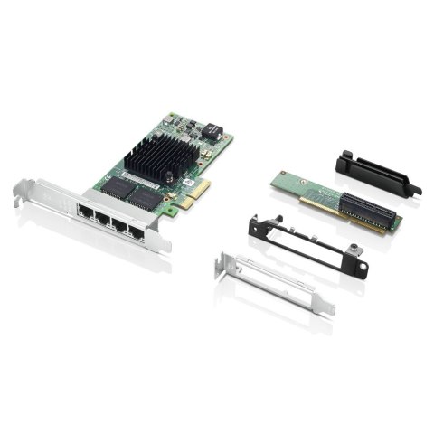 Karta rozszerzeń sieci Ethernet Intel I350-T4 4-portowa 4XC0R41416 Karta rozszerzeń sieci Ethernet Intel I350-T4 4-portowa 4XC0R41416