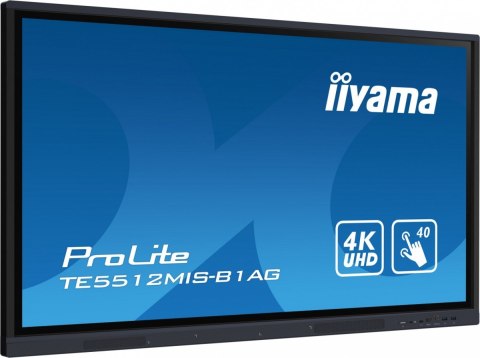 Monitor interaktywny 55 cali TE5512MIS-B1AG INFRARED,40pkt,IPS,4K,,7H,WiFi