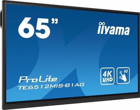 Monitor interaktywny 65 cali TE6512MIS-B1AG INFRARED,40pkt,IPS,4K,,7H,WiFi