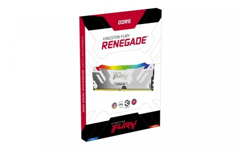 Pamięć DDR5 Fury Renegade RGB 16GB(1*16GB)/6400 CL32 Pamięć DDR5 Fury Renegade RGB 16GB(1*16GB)/6400 CL32