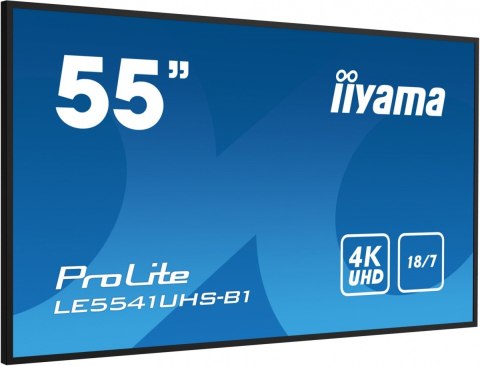Monitor 55 cali LE5541UHS-B1 IPS,4K,18/7,LAN,USB,HDMI